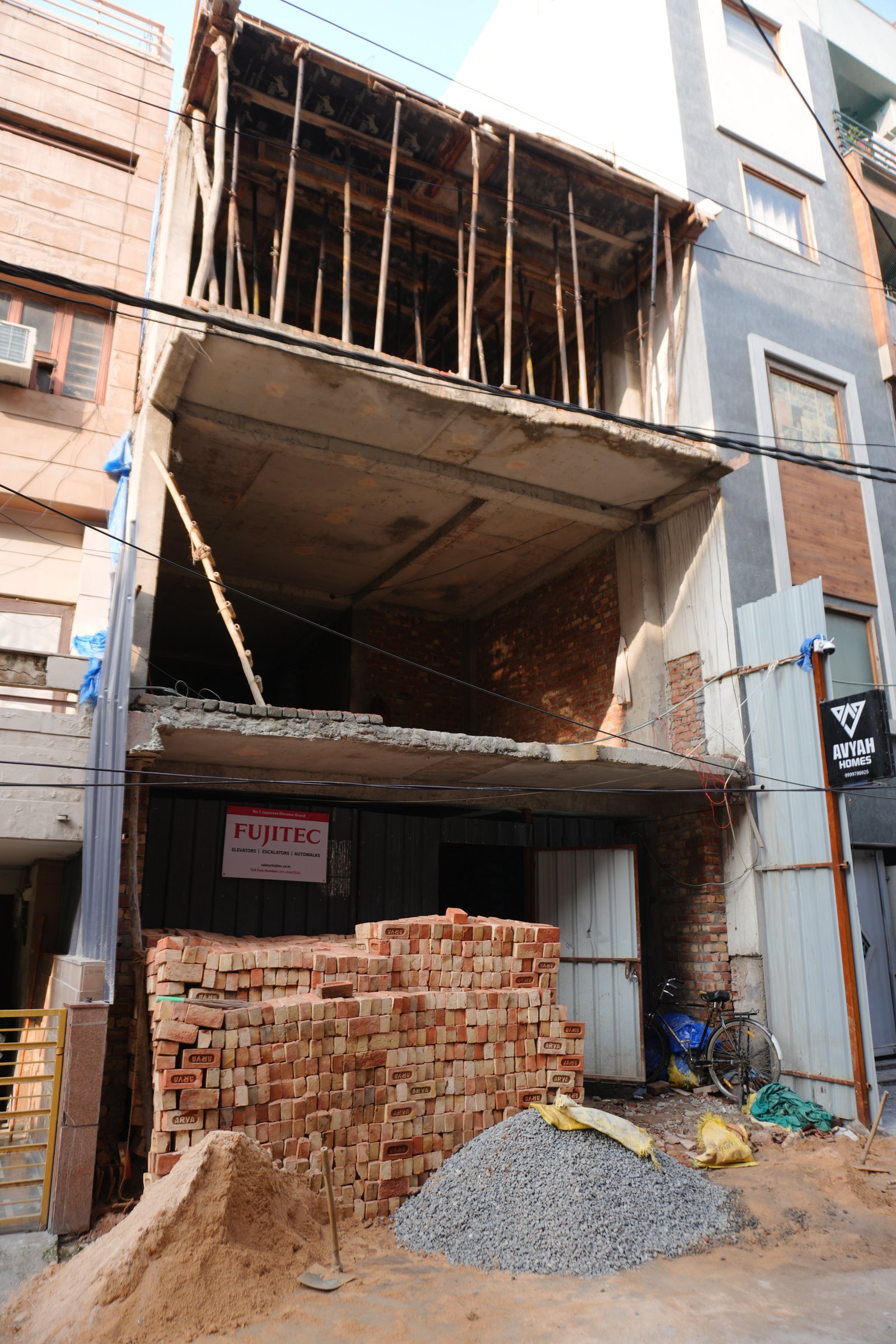 While Construction Exterior